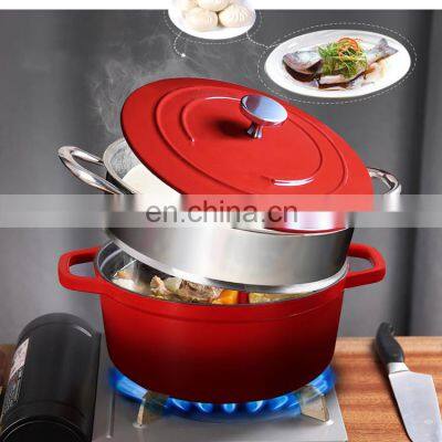 Home Supplies Custom Eco Friendly Wholesale Unique Turkish Food Metal Small Kitchen Non Stick Cast Iron Cook Pots photo-2