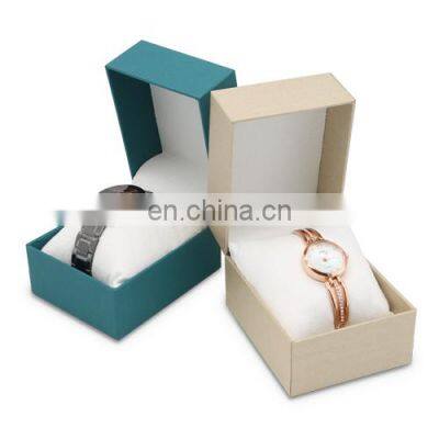 New Luxury Paper Leather Cases Fashionable Customized Logo paper Watch Box