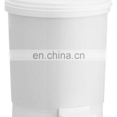 Top Sale Promotional Foot Pedal Dustbin For House Use Plastic Garbage Can Waste Bin Bathroom