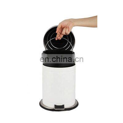 Unique Wholesale 3l 5l 12l Thin Lid Trash Waste Bin Hotel Home Pedal Waste Bin Bathroom Pedal Waste Bin photo-5