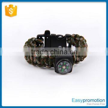 Hot item survival bracelet/sports paracord survival bracelet wholesale