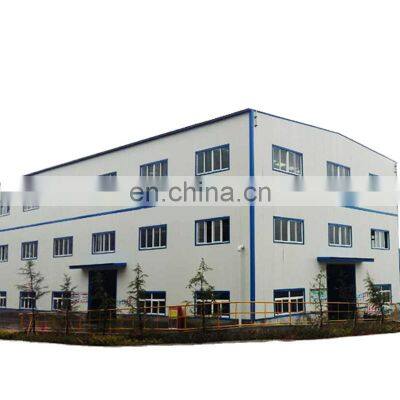 China Heavy Industrial Multi-Span Multi Story Building Fabrication Light Steel Structure Painting Workshop