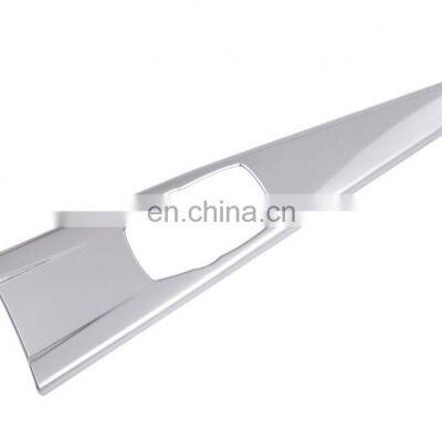 ABS Matte Chrome Multimedia Panel Trim For BMW 3 Series f30 316 318 320 2013 2014 2015 2016 Car Accessory