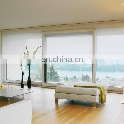 Automatic Blind Remote Smart Motorized Electric Solar Panels Shade Wifi Control Motorized Rolling Windows Blinds photo-4
