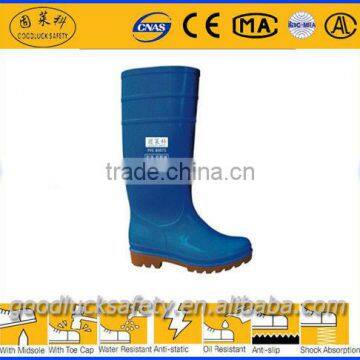 oil resistance /anti-sliding /corrosion-resisting PVC rain boots