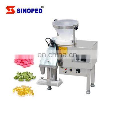 China Supplier Semi-Automatic Pill Tablet Counting Bottling Machine semi auto capsule counter