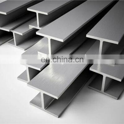 Hot sale 300x300x15x10 structural galvanized steel H beam for construction