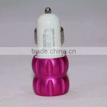 Mobile Car Charger Manufacturer Dual USB Auto Charger Charges for Smart Phone Android V9 V8 Device photo-3