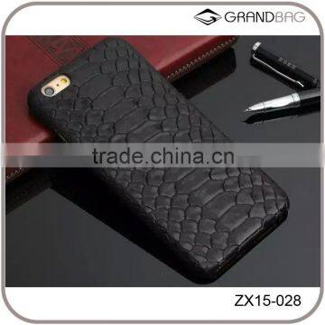 high quality embossed python cow leather case for iphone 6s