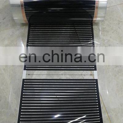 12V 24V 110V 220V 240V Thermostat Graphene Far Infrared Low Voltage Electric Underfloor Heating Film for Floor Heating System photo-4