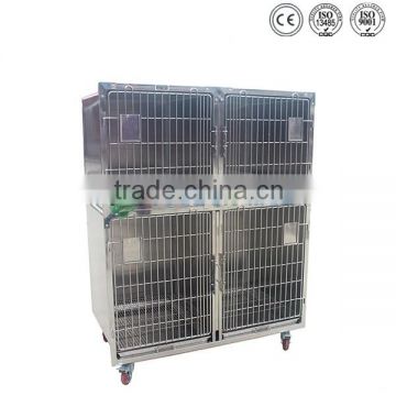 all size customized veterinary clinic stainless steel crates for dogs