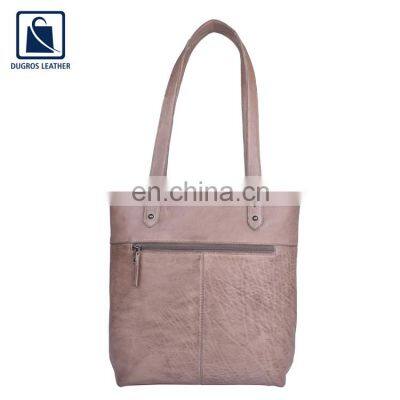 Wholesale Quantity Manufacturer of Trendy Design Stylish Fashion Designer Women Genuine Leather Handbag for Sale