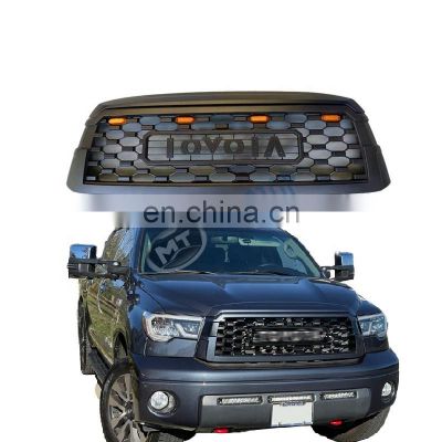 MAICTOP car body kit front grille for Sequoia 2013 new style grill with light