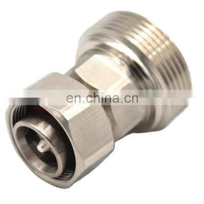 Low PIM 4.3-10 din male connector for 1 2 inch feeder 7/8 cable