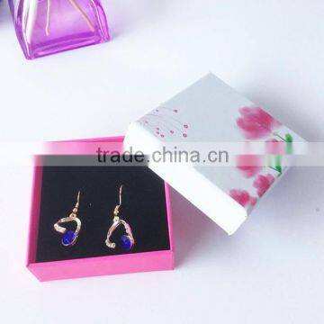 ear ring packaging box paper box packaging full printed newest packaging design