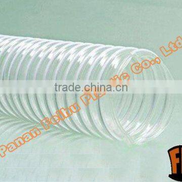 transparent pvc steel wire reinforced hose