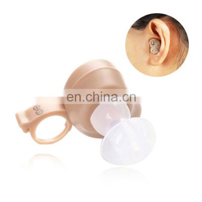 Good Sale Medical Earphone Small Sound Amplifier Good Sale Price High Precision Hearing Aid with Pvc Wire Gift Box 200-4000hz