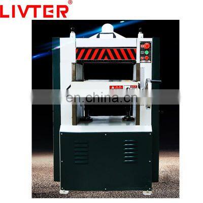 Factory Supply Single-Sided Straight And Spiral Cutter Heavy Smooth Planing Press Planer Woodworking Planer photo-2