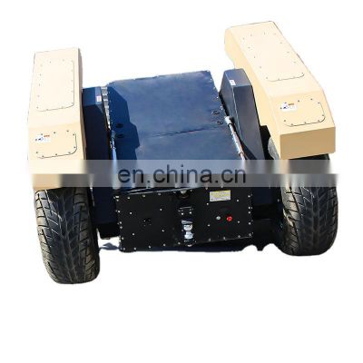 Heavy duty robot chassis platform AVT-W15D wheeled robot chassis four-wheel differential speed robot with good price