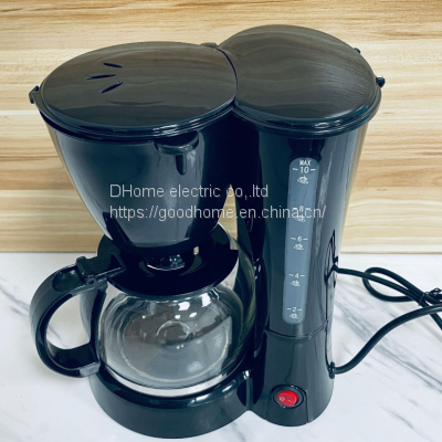 Automatic push-button drip coffee machine is marked on the inner wall of custom domestic coffee machine（Wechat:13510231336）
