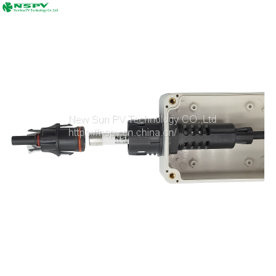 Professional TUV 1500VDC 4PFF Solar panel fuse connector 1A to 50A Fuse