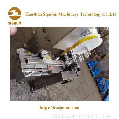 Chicken bouillon maggi soup cube packing machine