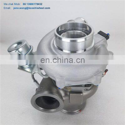 New G25 G25-550 Standard Rotation AR 0.72 Turbo With Wastegate Floating Bearing Cast Iron Turbine 871389-5005S 877895-5001S photo-4