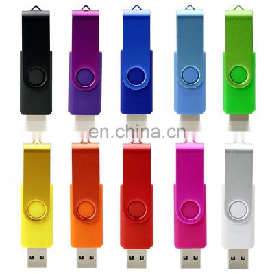 Promotional 2GB 4GB Swivel USB 2.0 3.0 Pendrive  8GB 16GB USB Flash Drive