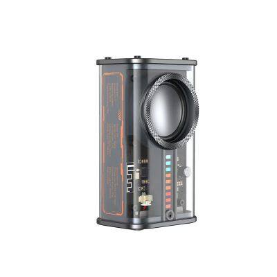 2023 Transparent Portable Mini Subwoofer 3D Surround Sound TWS Audio Wireless Bluetooth Speaker photo-2