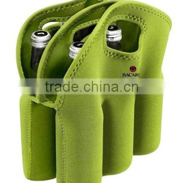 six pack beer plush neoprene bottle holder