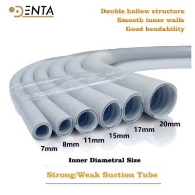 1.6 meters Dental Strong suction Weak Suction Tube Tubing Hose Pipe 8mm,11,15,17,20mm Adec Type HVE low High Volume Ejector