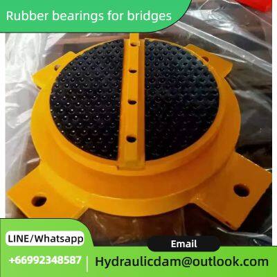 Bridge Rubber Bearing | Laminated Elastomeric Support for Bridge Construction | Anti-Seismic Shock Absorption