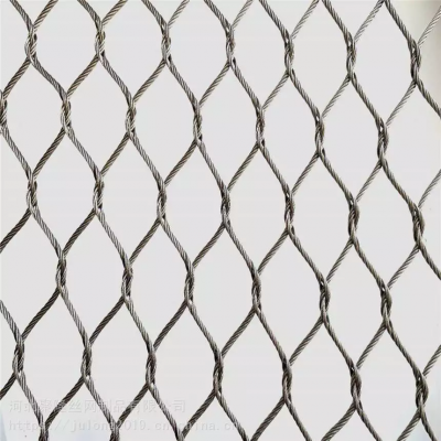 SS316 Vogelabwehrnetz - Klemme - Diamant - flexibles Edelstahlseilnetz