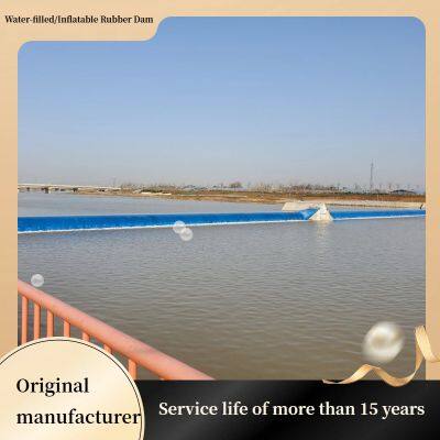 Water Inflatable Rubber Dam Rubber Weir Rubber Bladder on Sale