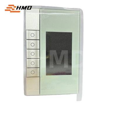Schneider Morton KNX 5085EDLB-OM ULTI Enhanced Dynamic Label Control Panel Crystal Glass