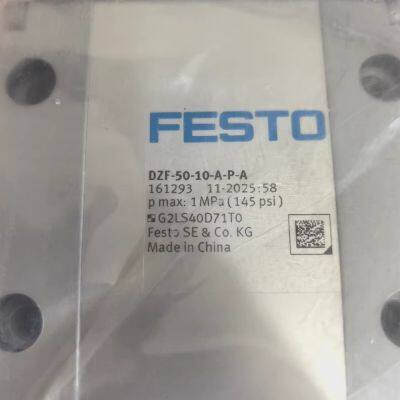 100% Original FESTO Flat Cylinder DZF-12-10-A-P-A 161224 DZF-12-10-P-A 164003 DZF-12-25-A-P-A 161225 Double-outlet Flat Cylinder photo-4