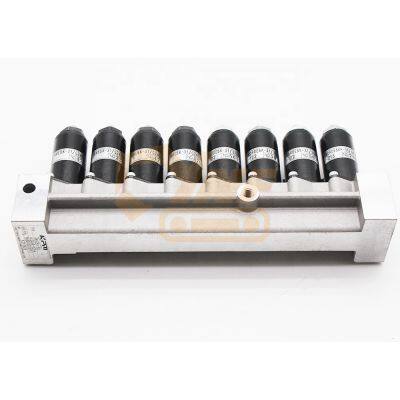 Yn35v00047f1 Yn35v00047f2 Запчасти для экскаваторов SK-8 Блок клапанов YN35V00047F1 YN35V00047F2 8KWE5A-30/G24WR-832 Группа электромагнитных клапанов