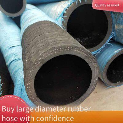 Langfeng 14-inch Buried and Suction Armored Rubber Hose With Large Diameter Steel Wire Skeleton, Corrosion-resistant and Wear-resistant, Timely Delivery