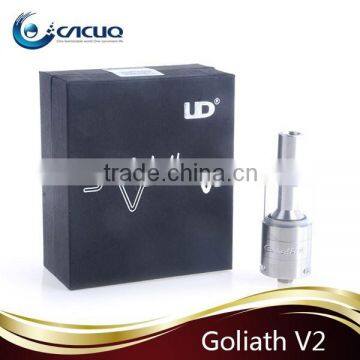 2015 NEW Spiral slot designYOUDE UD Goliath V2 RTA Atomizer Youde goliath V2 CACUQ /Adjustable airflow control ring