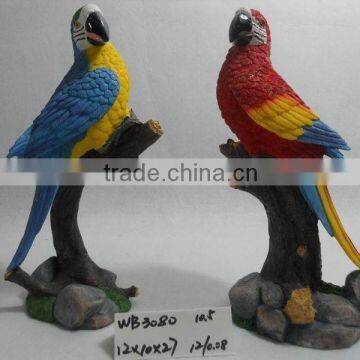 Resin cheap Parrot birds