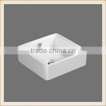 Bathroom ceramic modern square wash art basin