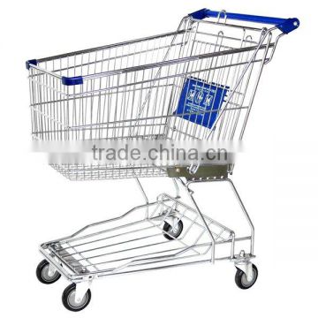 JIABAO supermarket trolley push cart 120L volume JB-120A