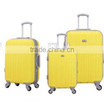 Popular design hot ABS luggage set, fashion luggage, airport travel trolley suitcase