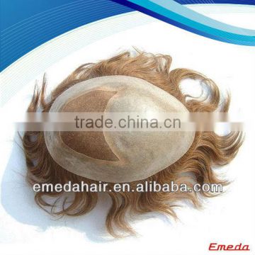 wholesale human hair mono men toupee wig