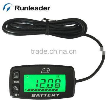 Led Backlight Battery Charge Indicator Voltage Tester Voltmeter for Motorcycle ATV Tractor MARINE Boat Car photo-3