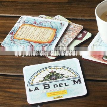 Wholesale custom blank sublimation MDF coasters/MDF place mat /table mat