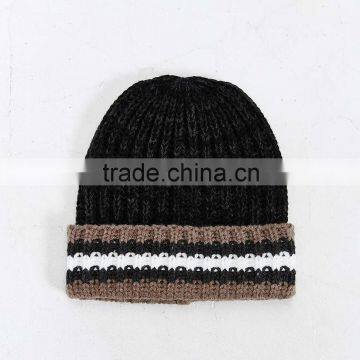 Guangjia Promotional Wholesale Cheap Hand Made Knitted Wool Hat photo-3