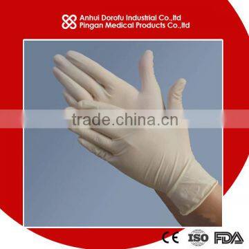 Latex surgical glove CE ISO FDA