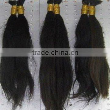 Fashion Unprocessed Pure Indian Virgin Remy Human Hair Bulk