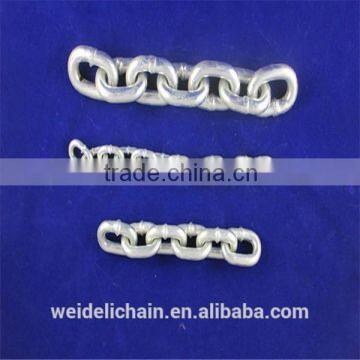 5/16" small stainless steel short link chain